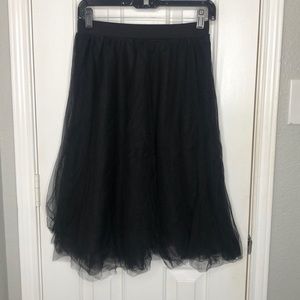 Black skirt